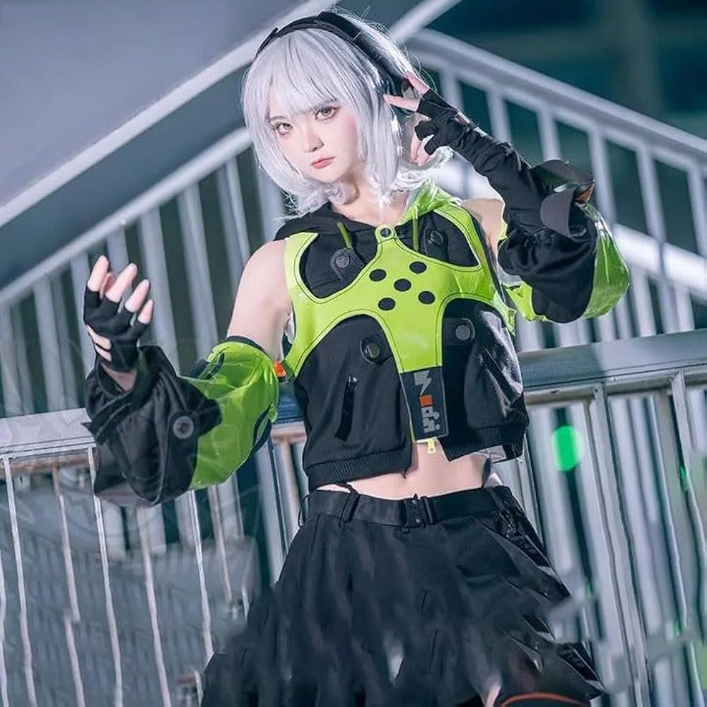 ゼンゼロ コスプレ アンビー 衣装　ウィッグ付き ゼンレスゾーンゼロアンビーコスプレ衣装ウィッグ靴ゼンゼロ